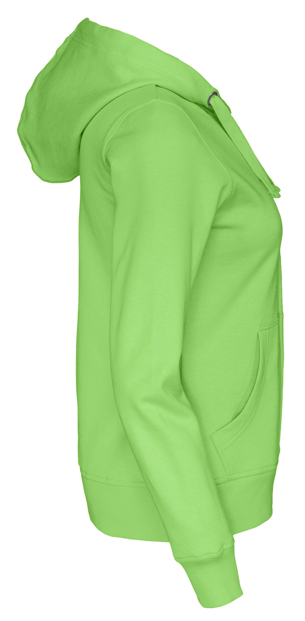 Full Zip Hood Lady Green