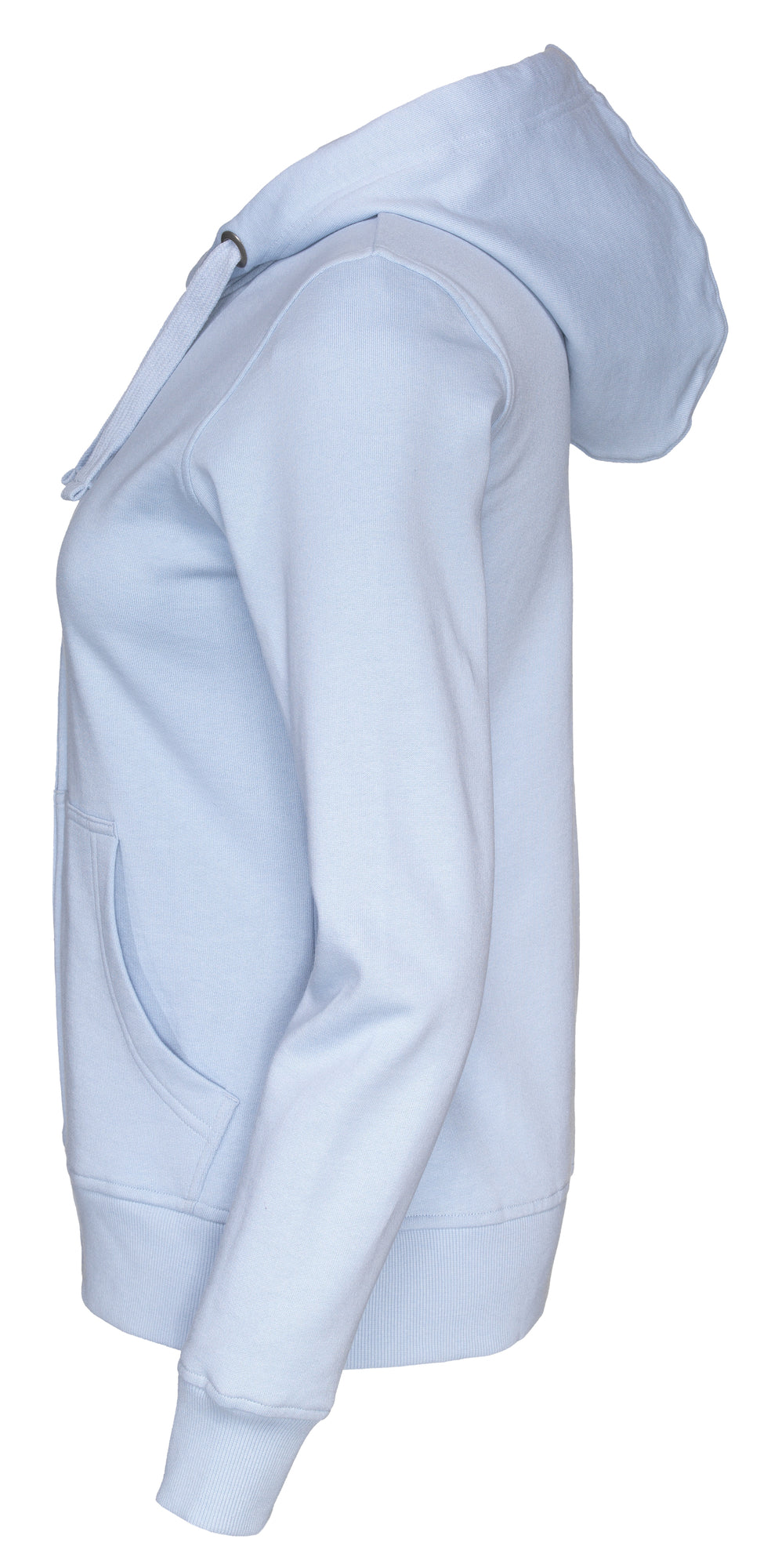 Full Zip Hood Lady Sky Blue
