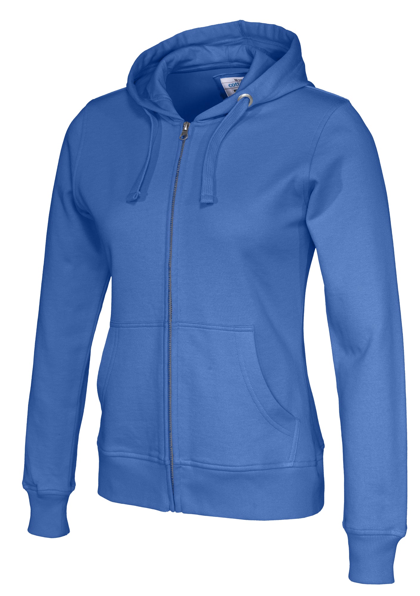 Full Zip Hood Lady Royal Blue