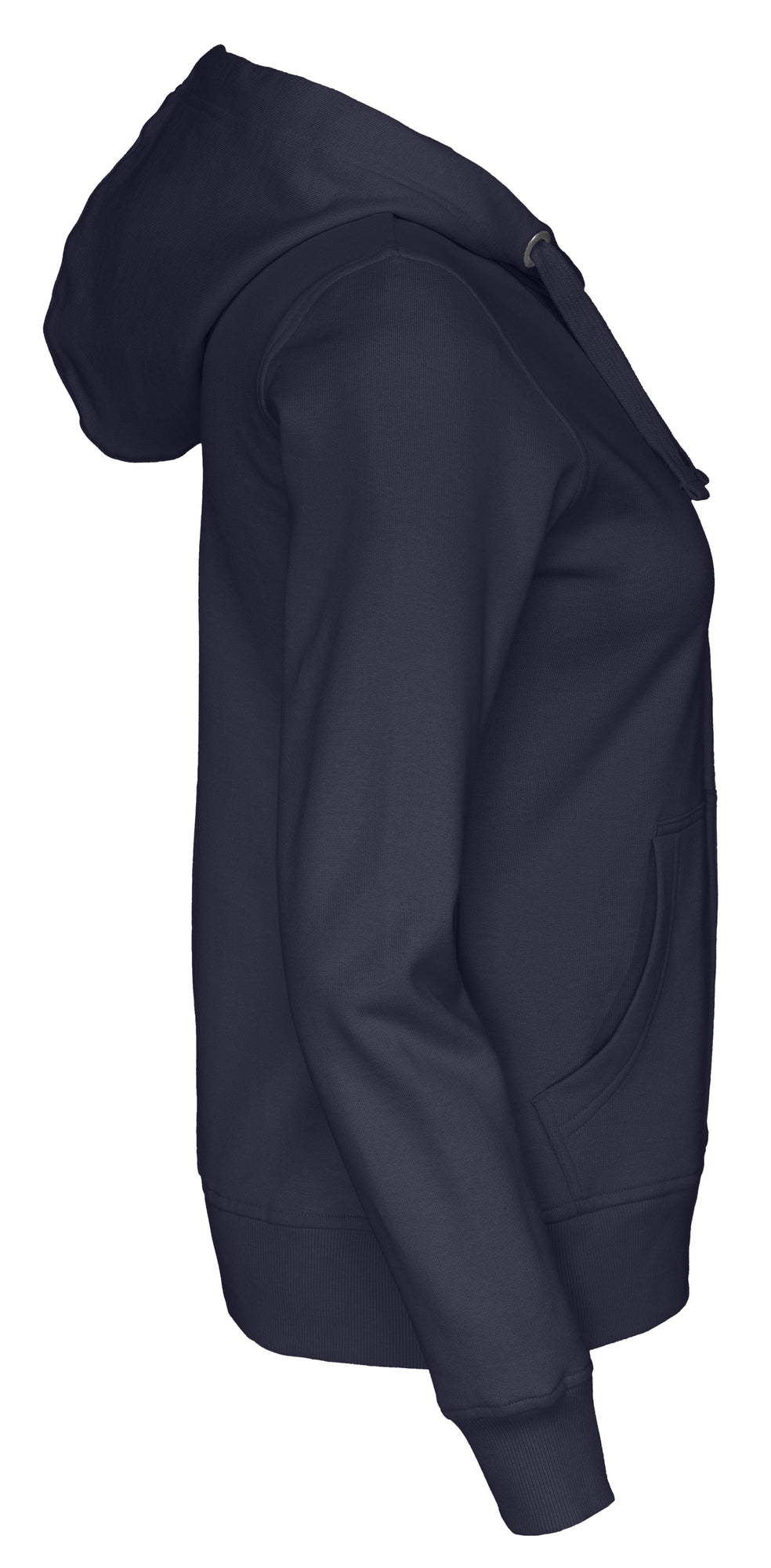 Full Zip Hood Lady Navy