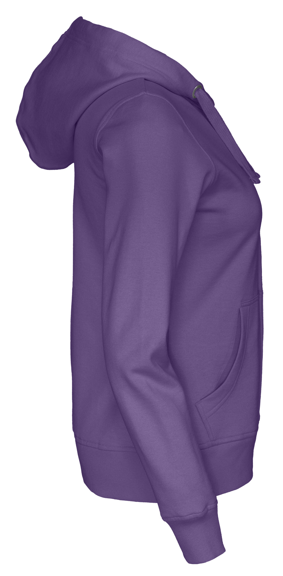 Full Zip Hood Lady Purple