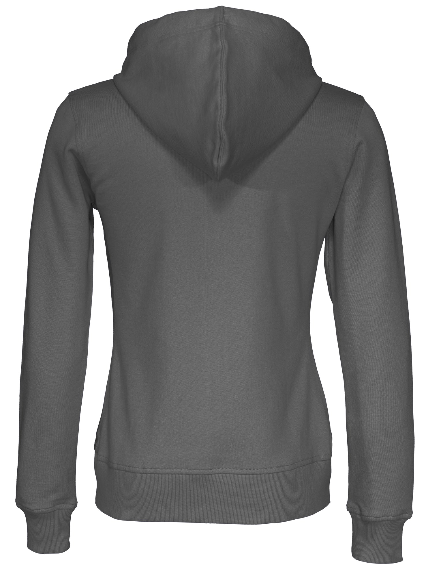 Full Zip Hood Lady Charcoal