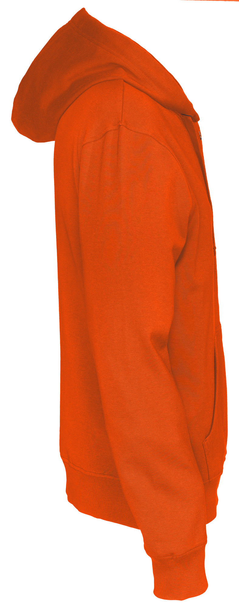 Full Zip Hood Man Orange