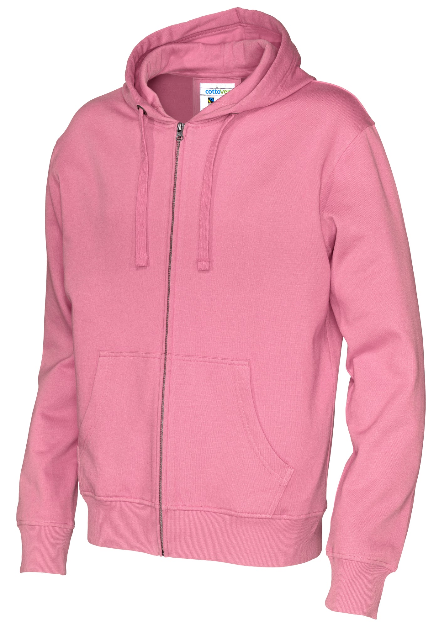 Full Zip Hood Man Pink