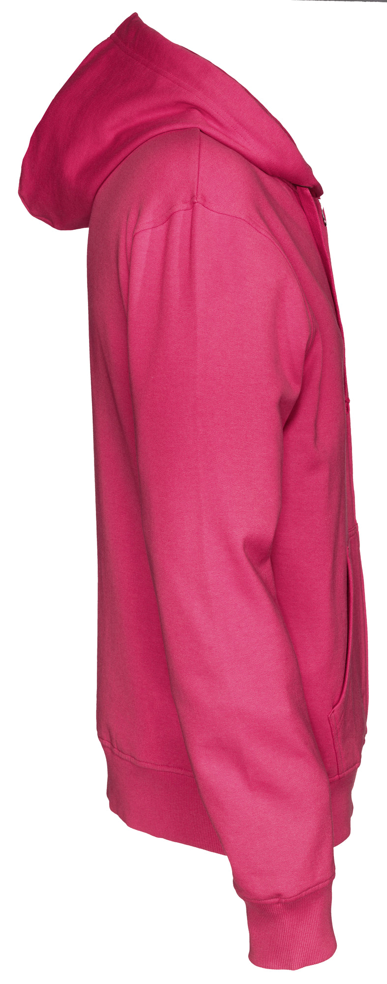 Full Zip Hood Man Dark Cerise