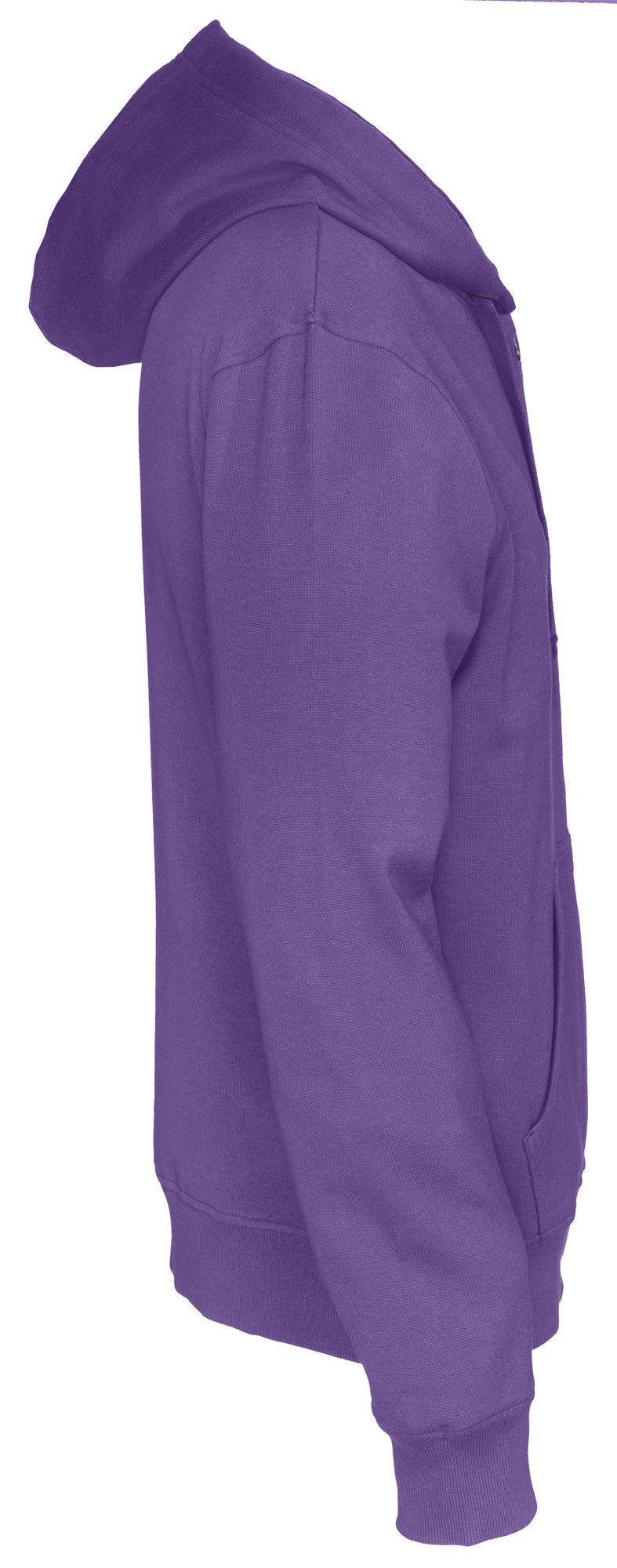 Full Zip Hood Man Purple