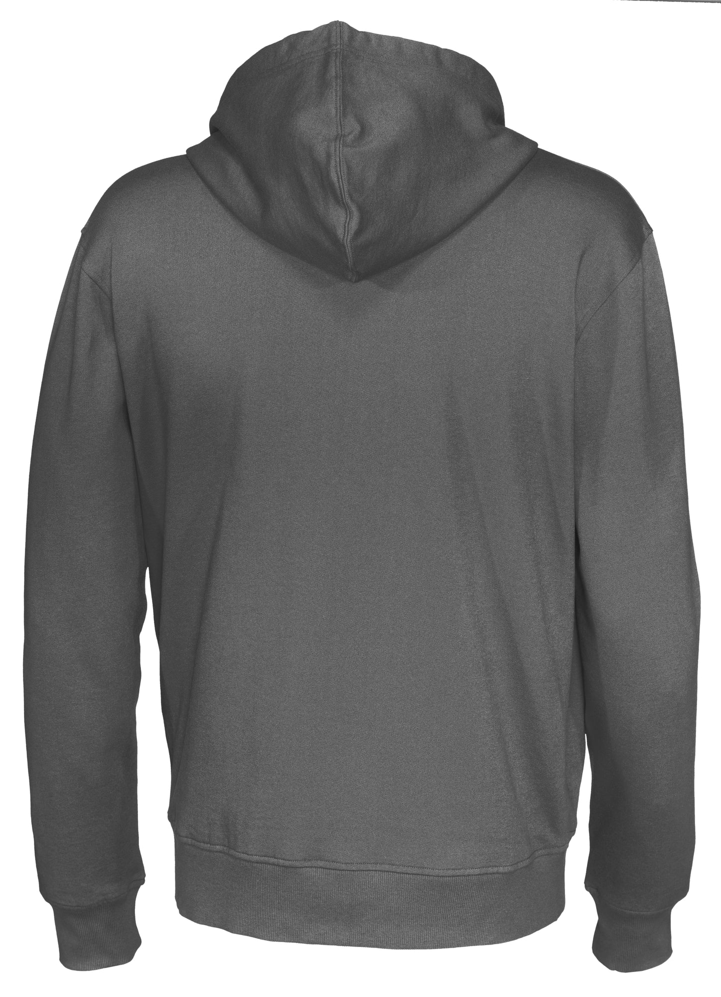 Full Zip Hood Man Charcoal