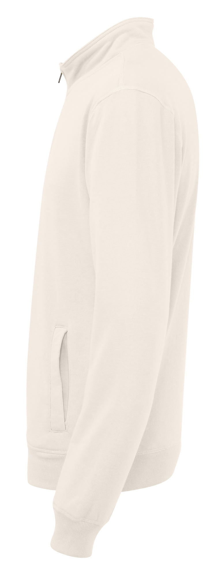 Half Zip Unisex Off-White