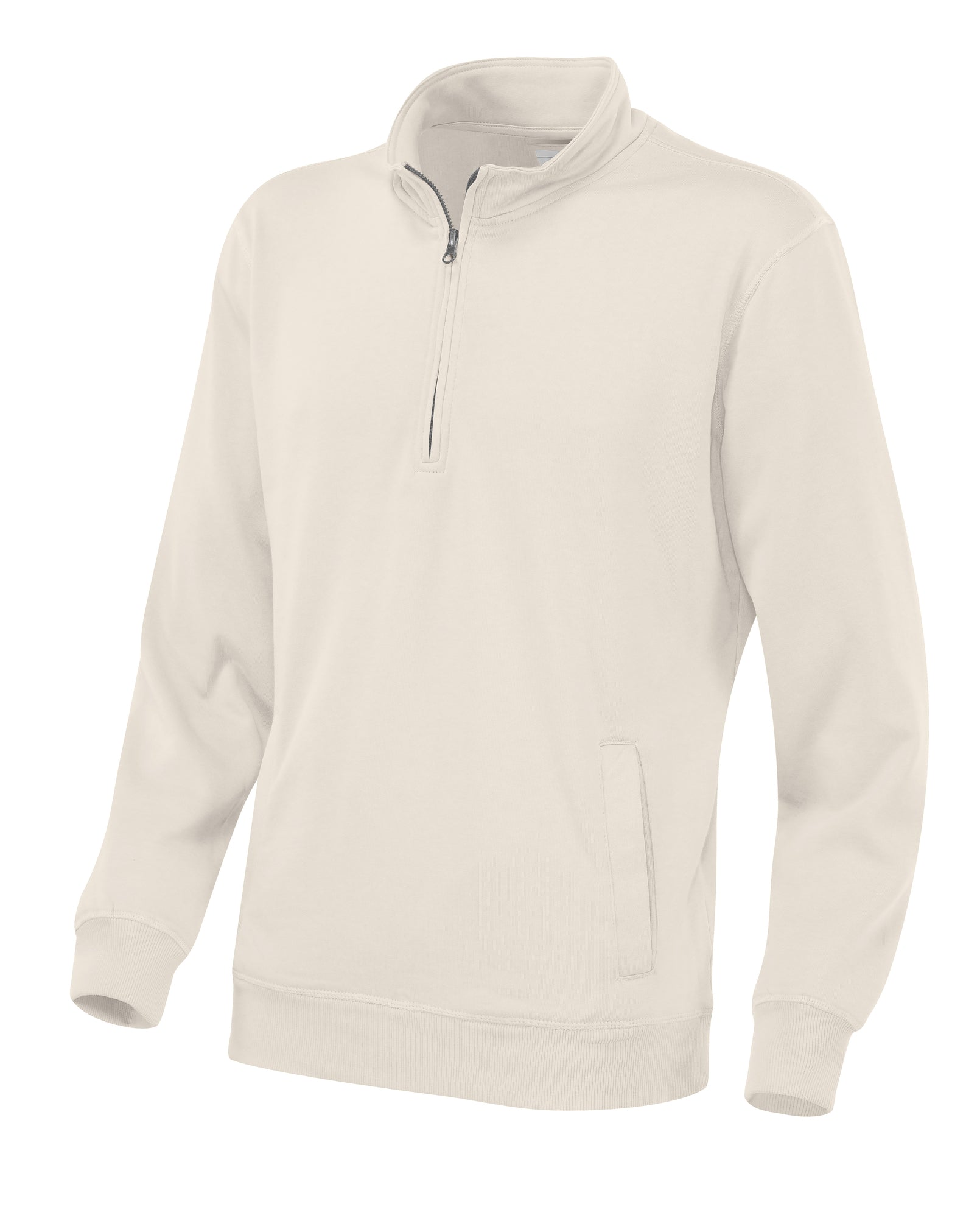 Half Zip Unisex Off-White