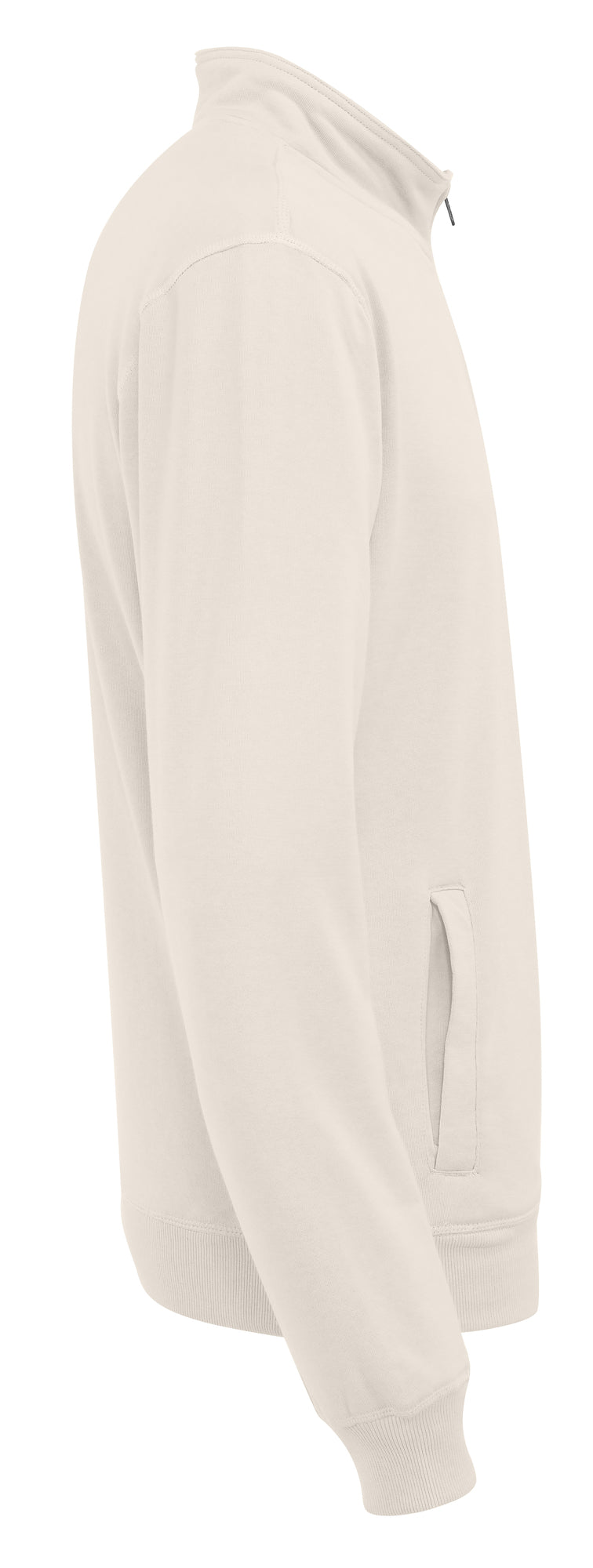 Half Zip Unisex Off-White