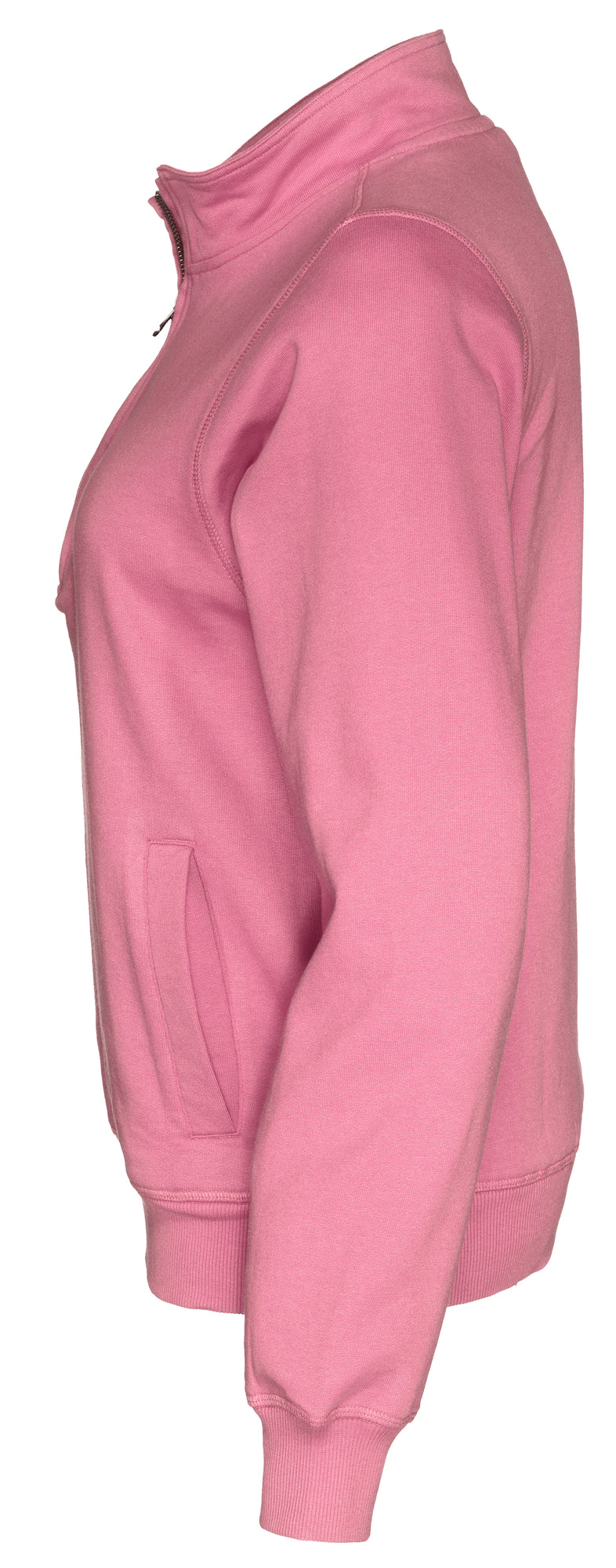 Half Zip Unisex Pink