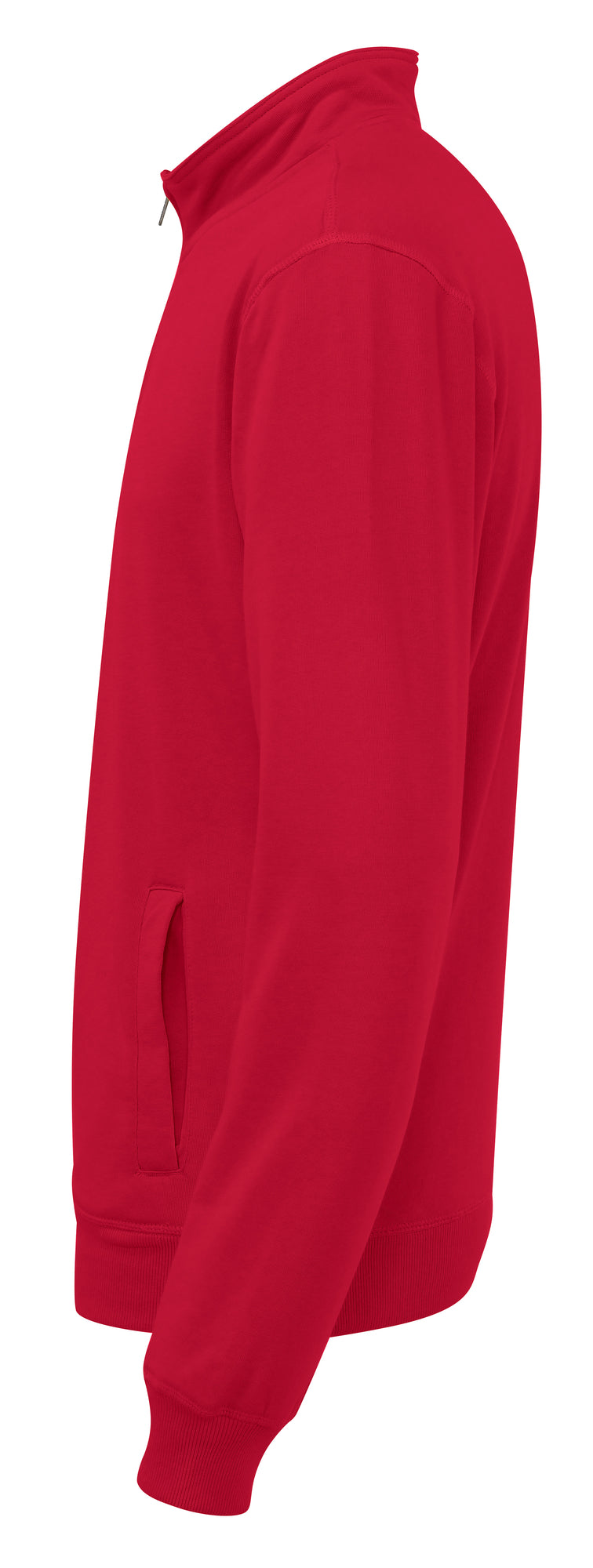Half Zip Unisex Red