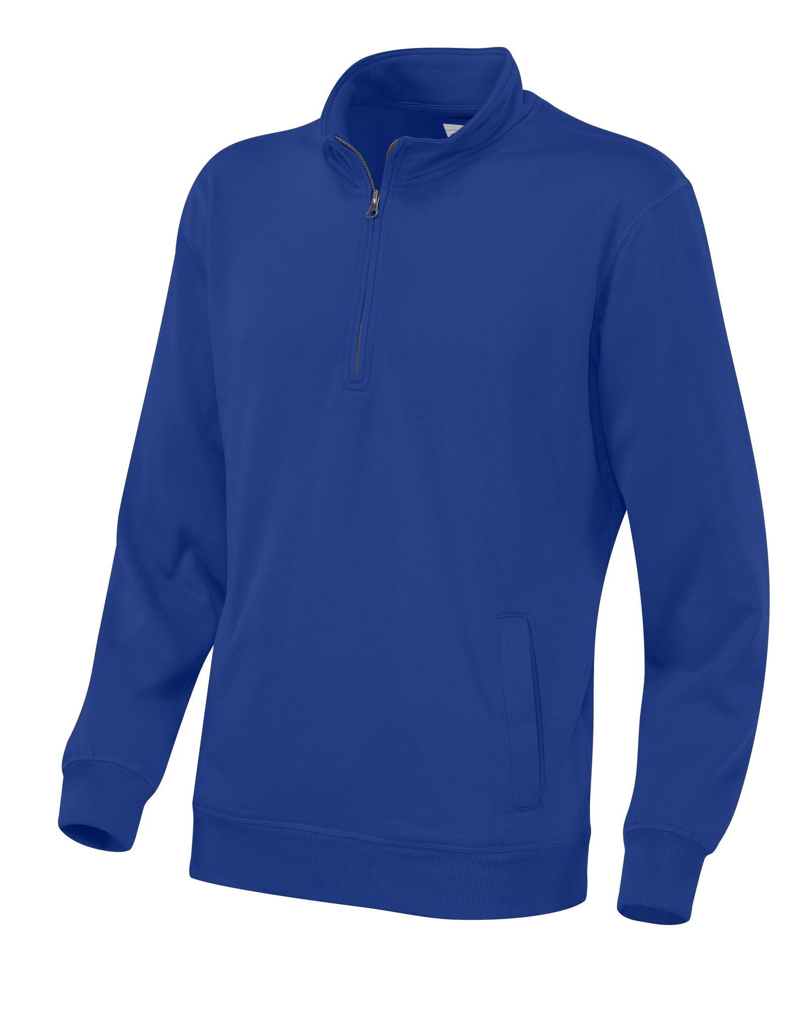 Half Zip Unisex Royal Blue