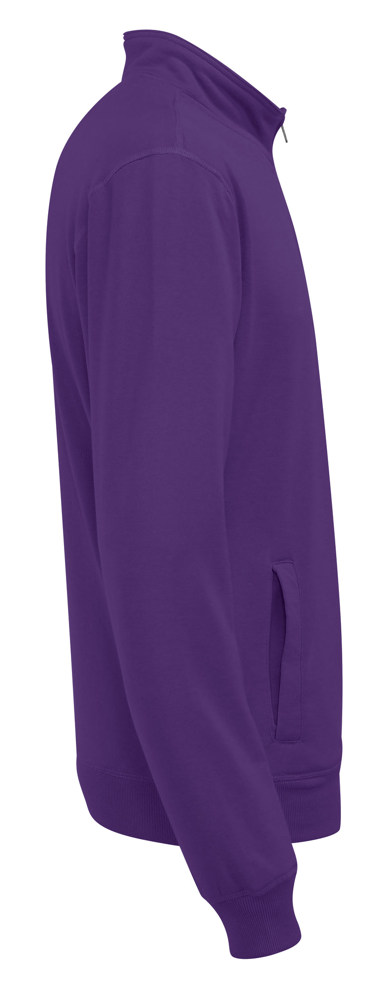 Half Zip Unisex Purple