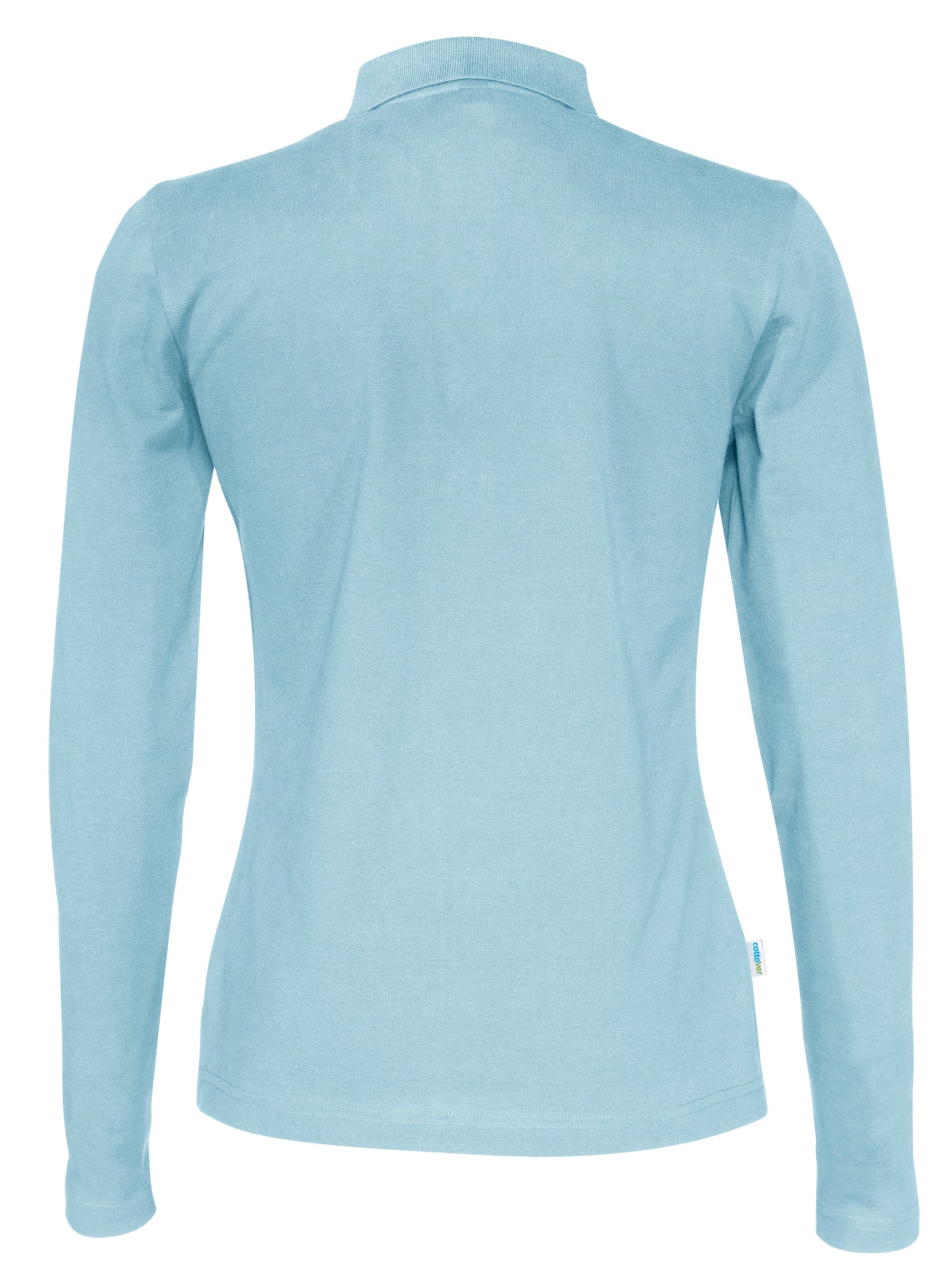 Pique LS Lady Sky Blue