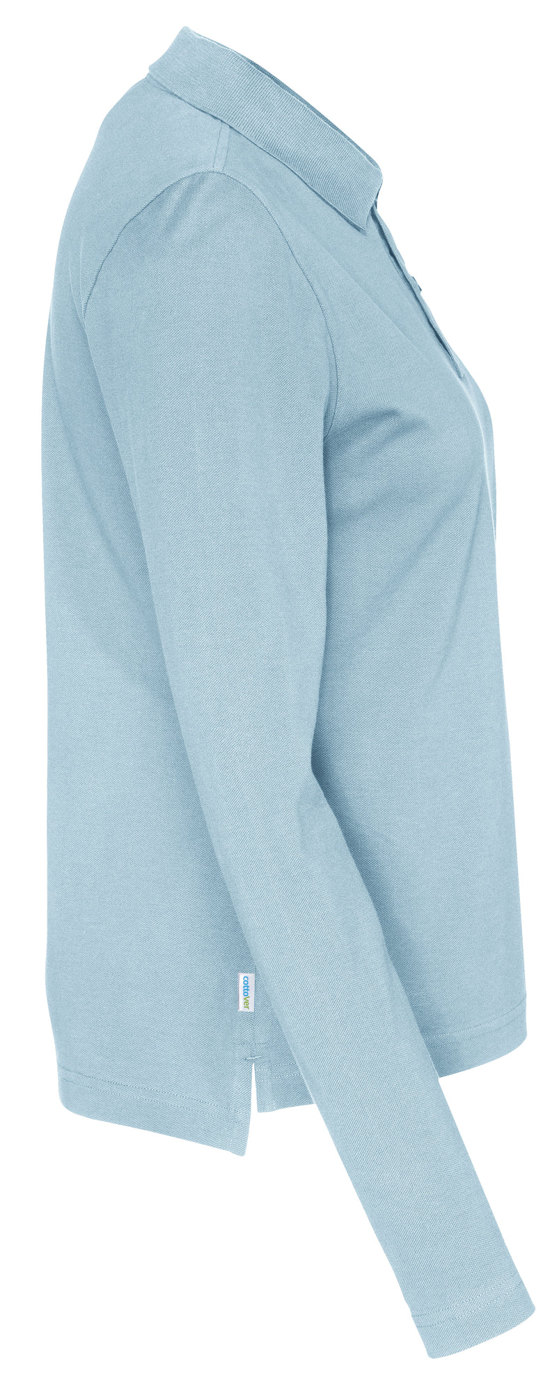 Pique LS Lady Sky Blue