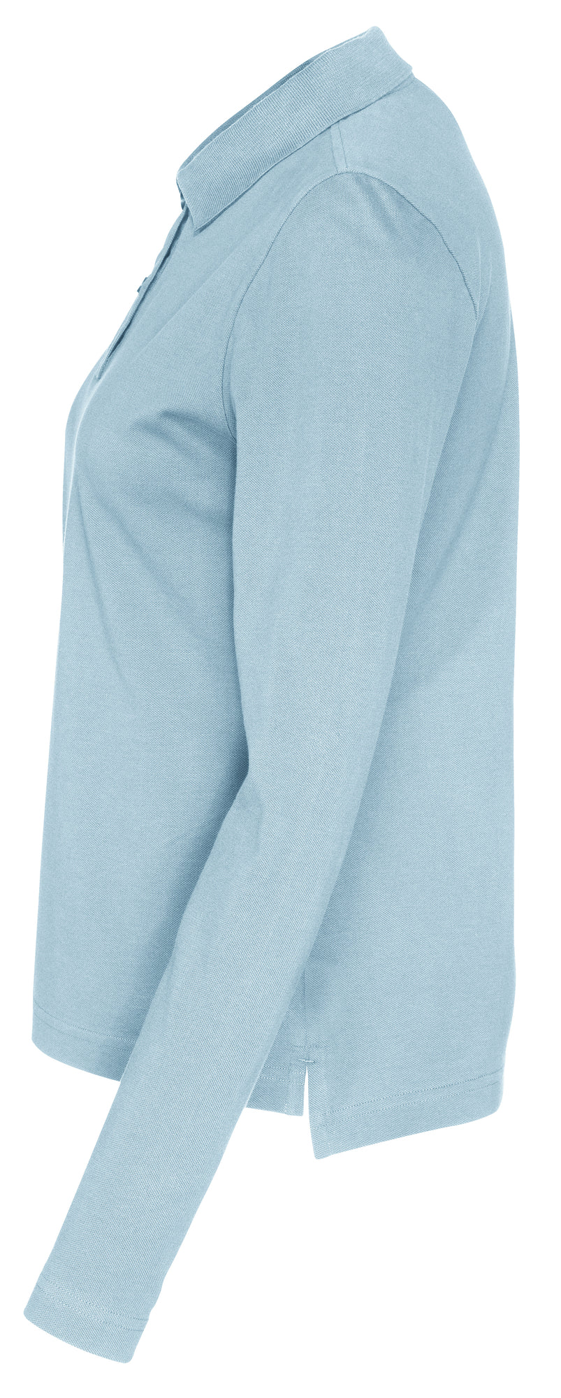 Pique LS Lady Sky Blue