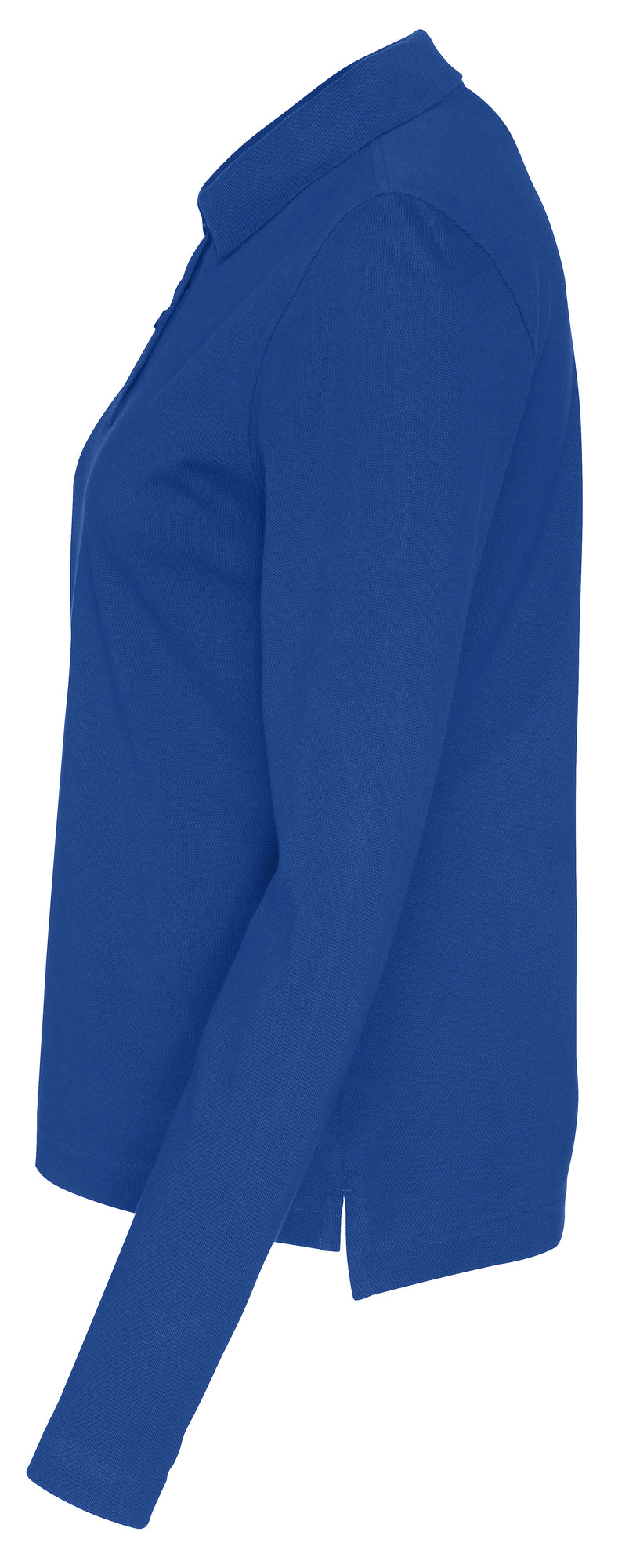 Pique LS Lady Royal Blue