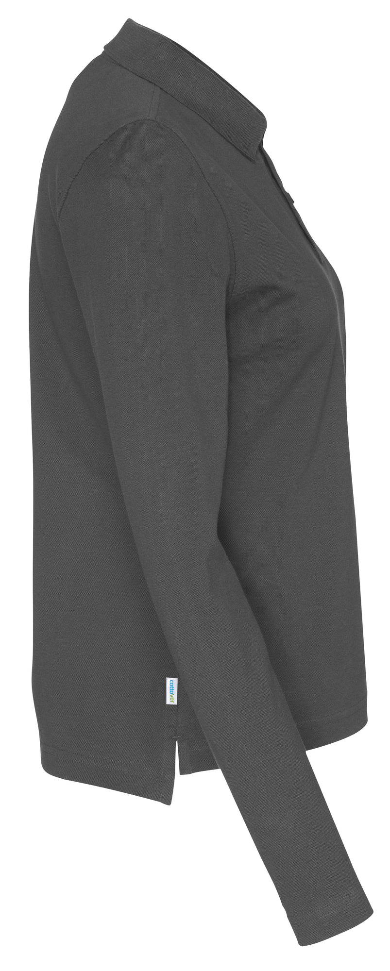 Pique LS Lady Charcoal