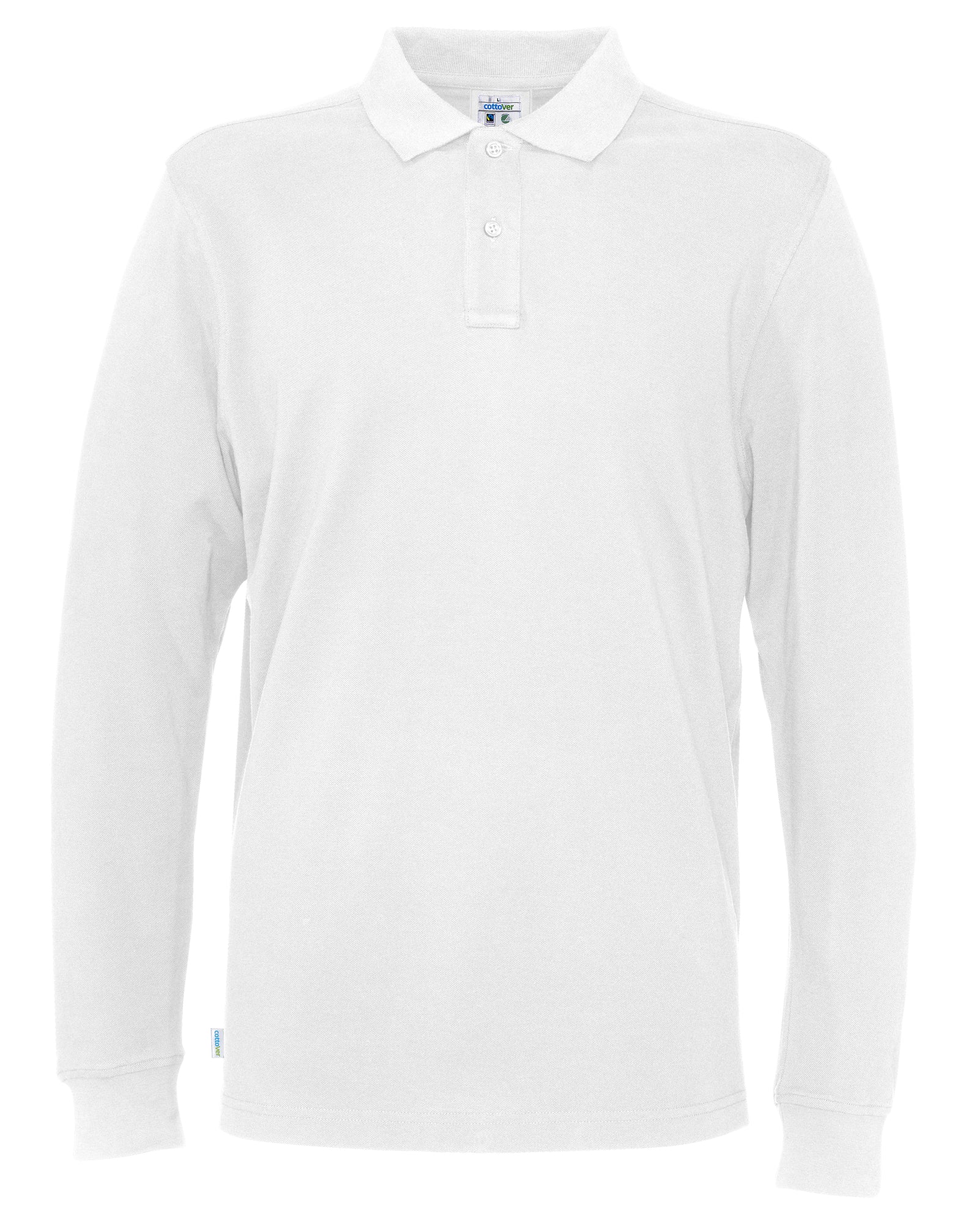 Pique LS Man White