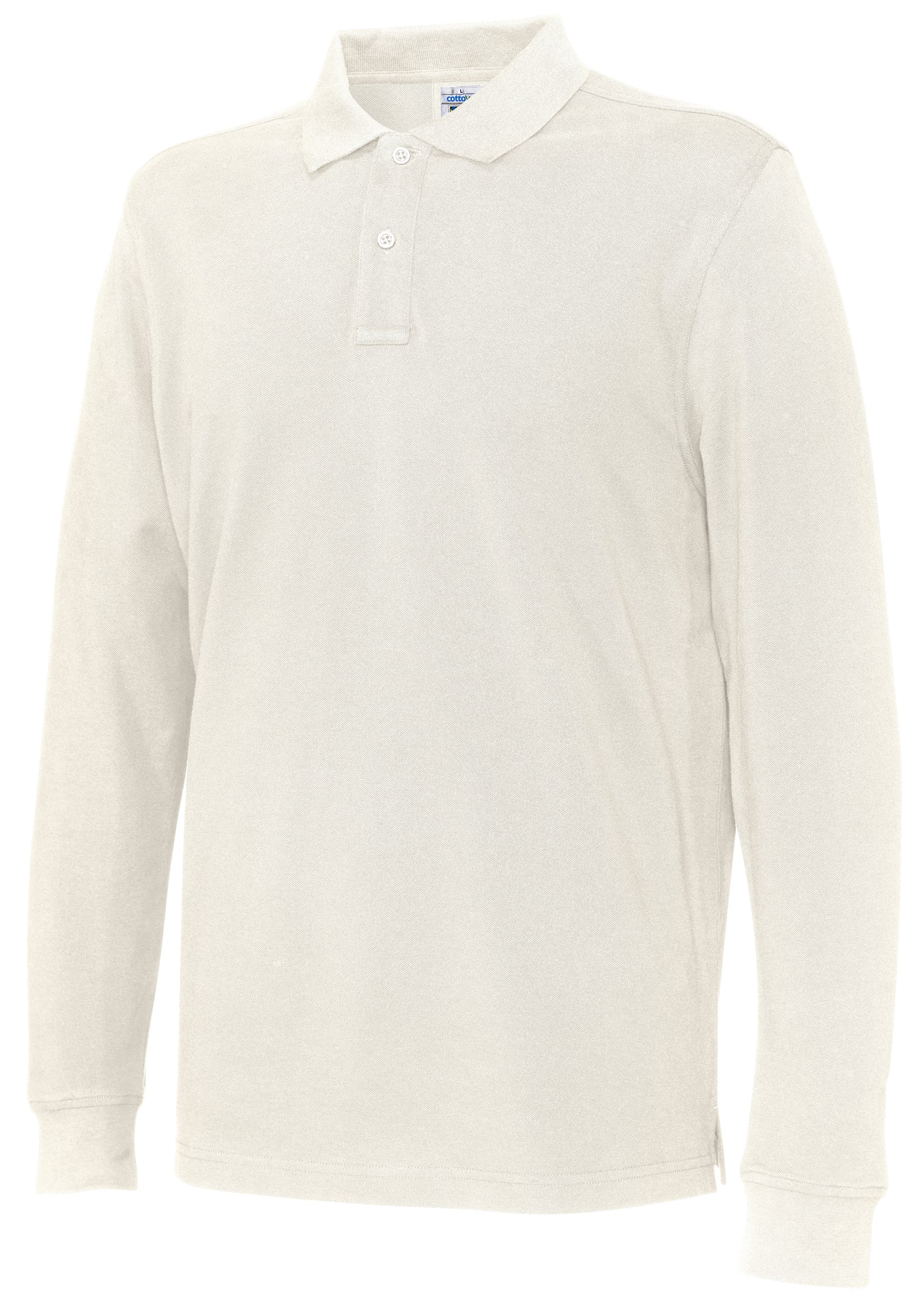 Pique LS Man Off-White