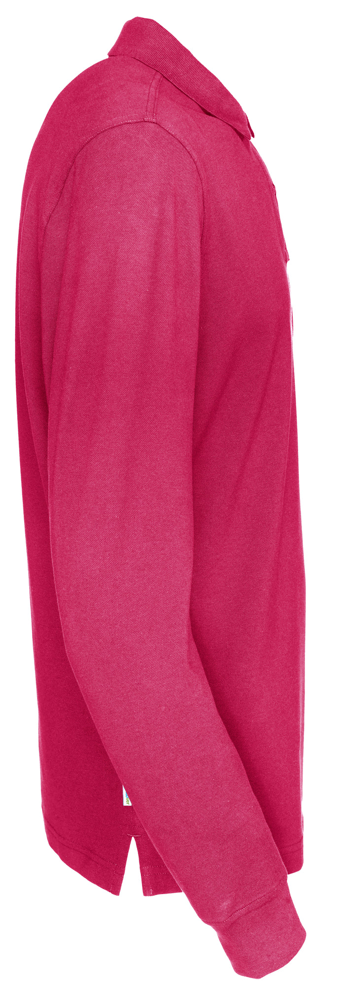 Pique LS Man Dark Cerise