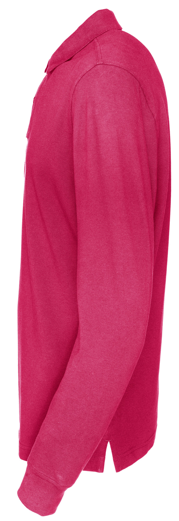 Pique LS Man Dark Cerise