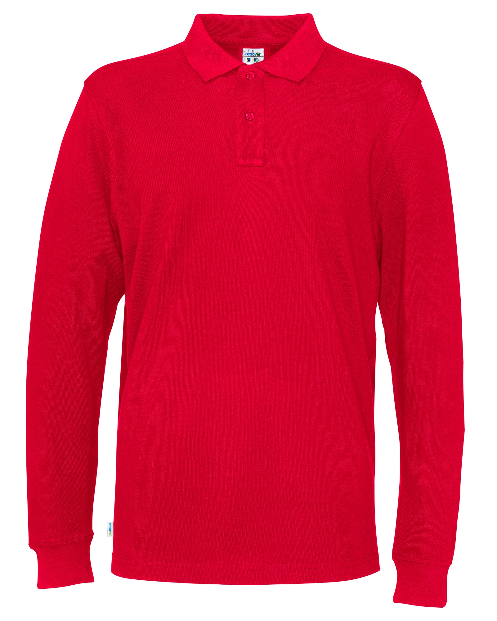 Pique LS Man Red