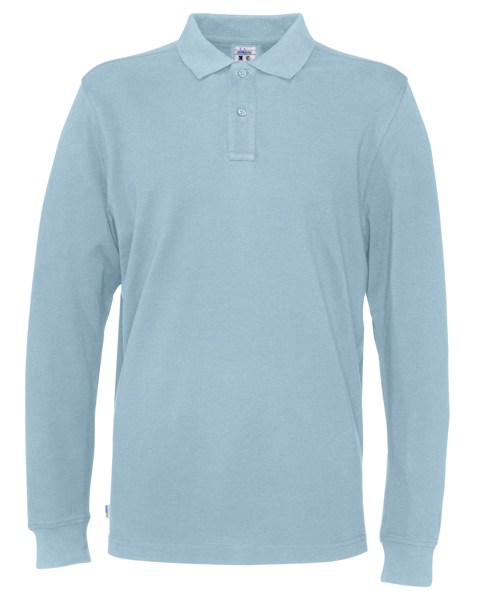 Pique LS Man Sky Blue
