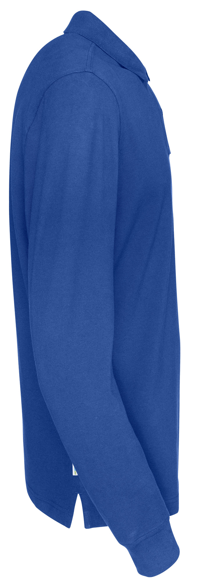 Pique LS Man Royal Blue