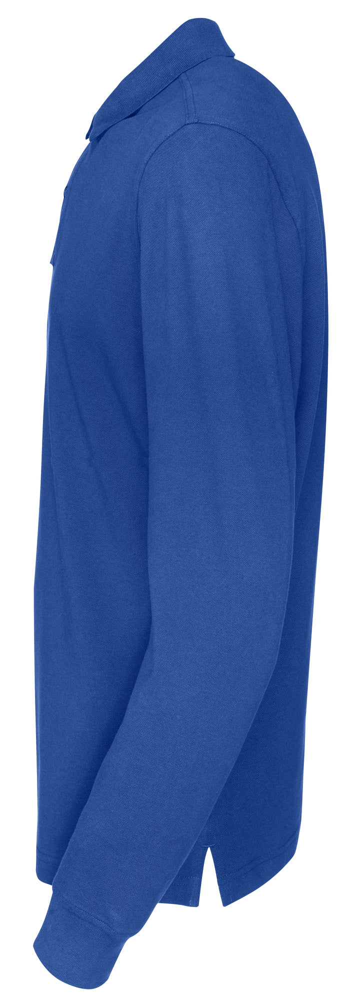 Pique LS Man Royal Blue