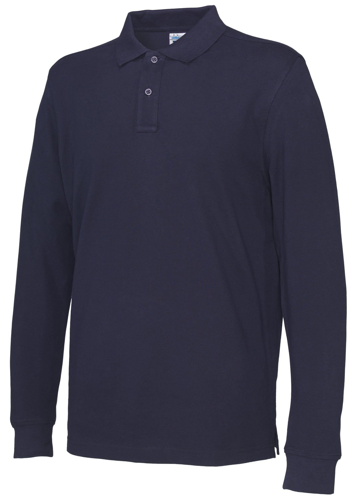 Pique LS Man Navy