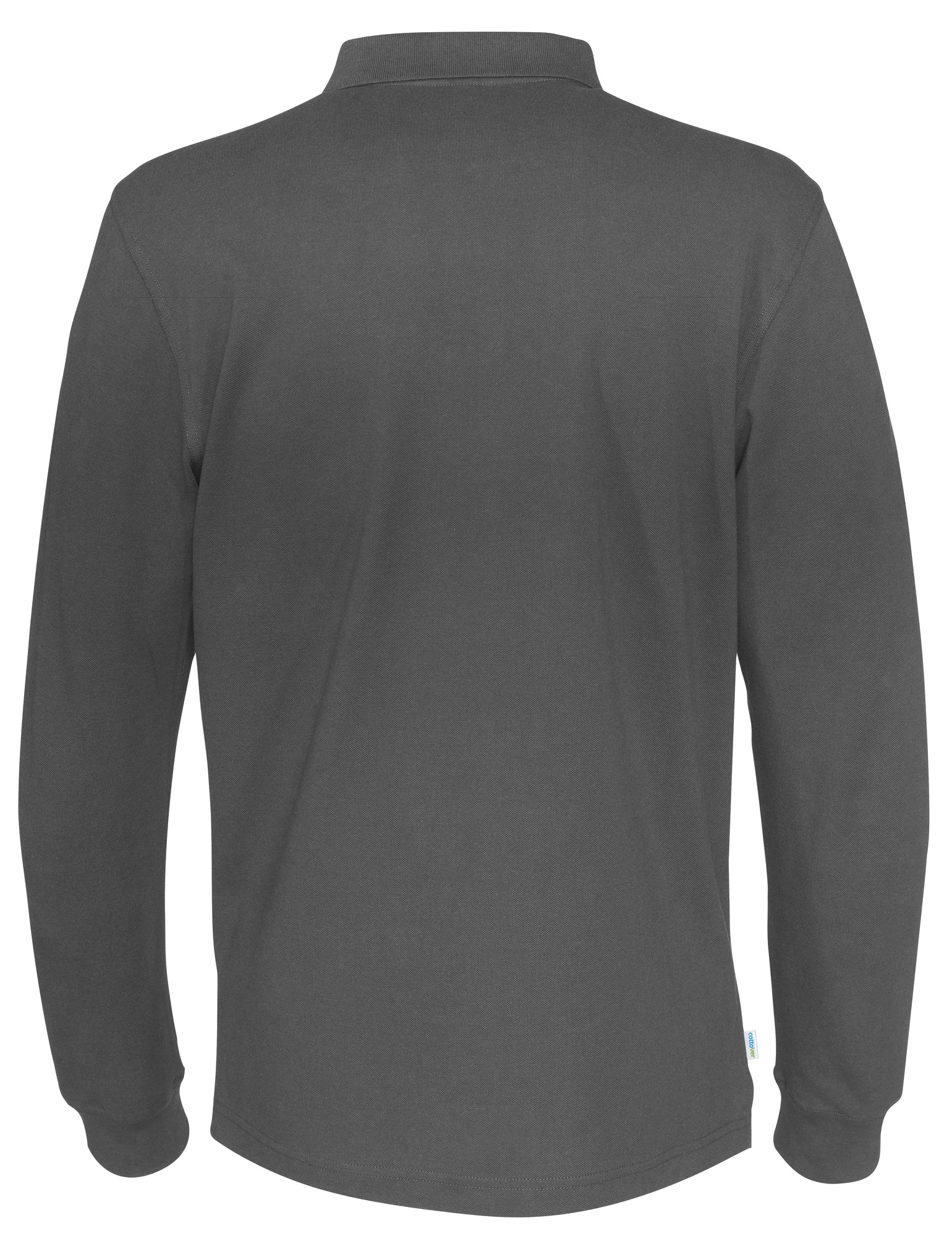 Pique LS Man Charcoal