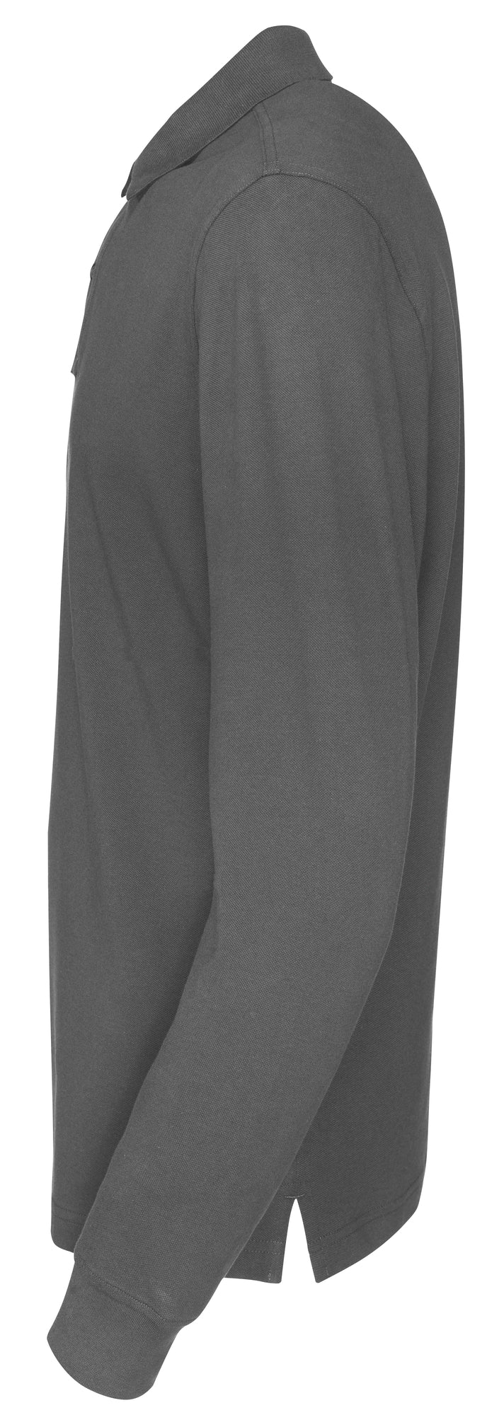 Pique LS Man Charcoal