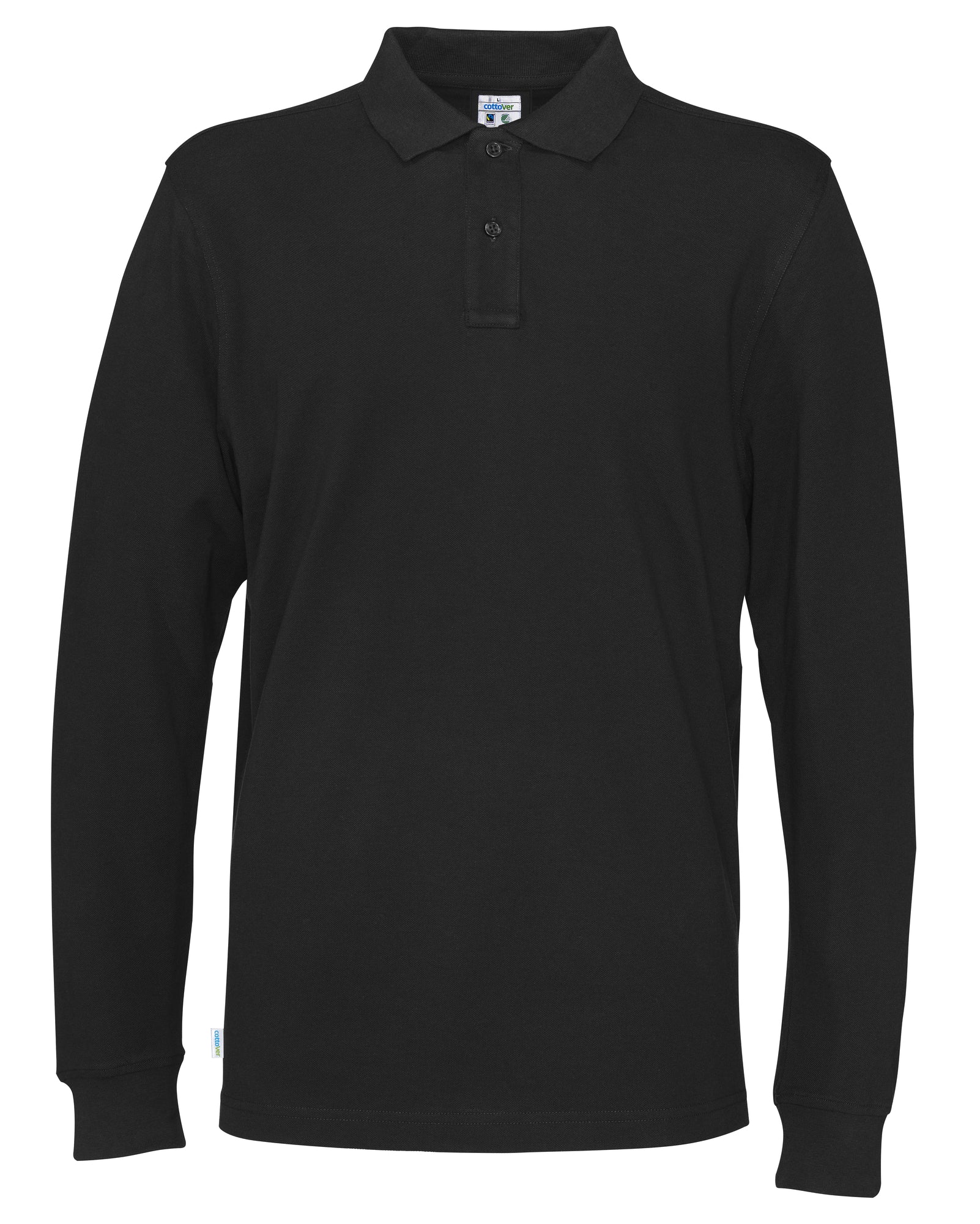 Pique LS Man Black