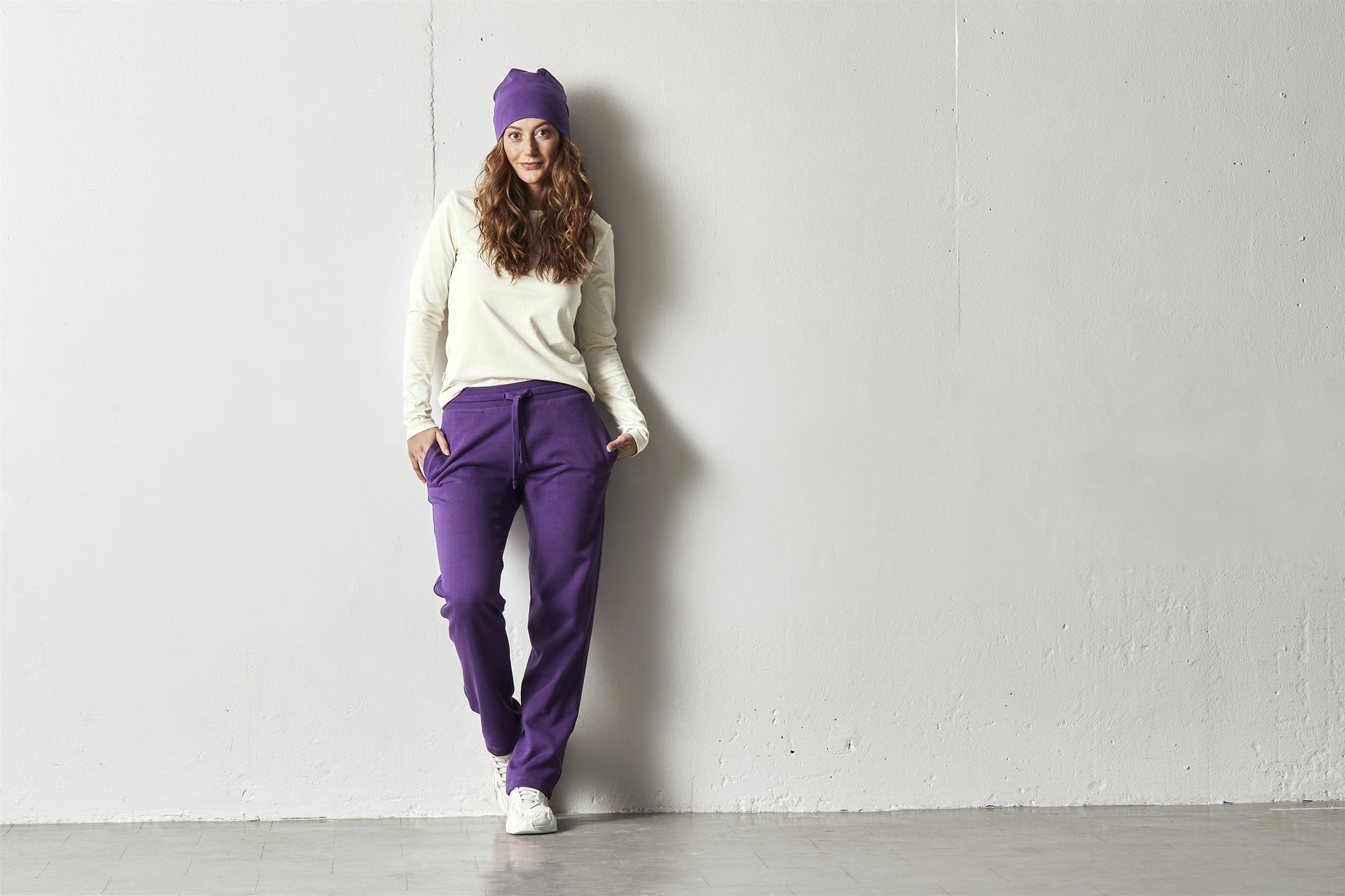 Sweatpants Man Purple
