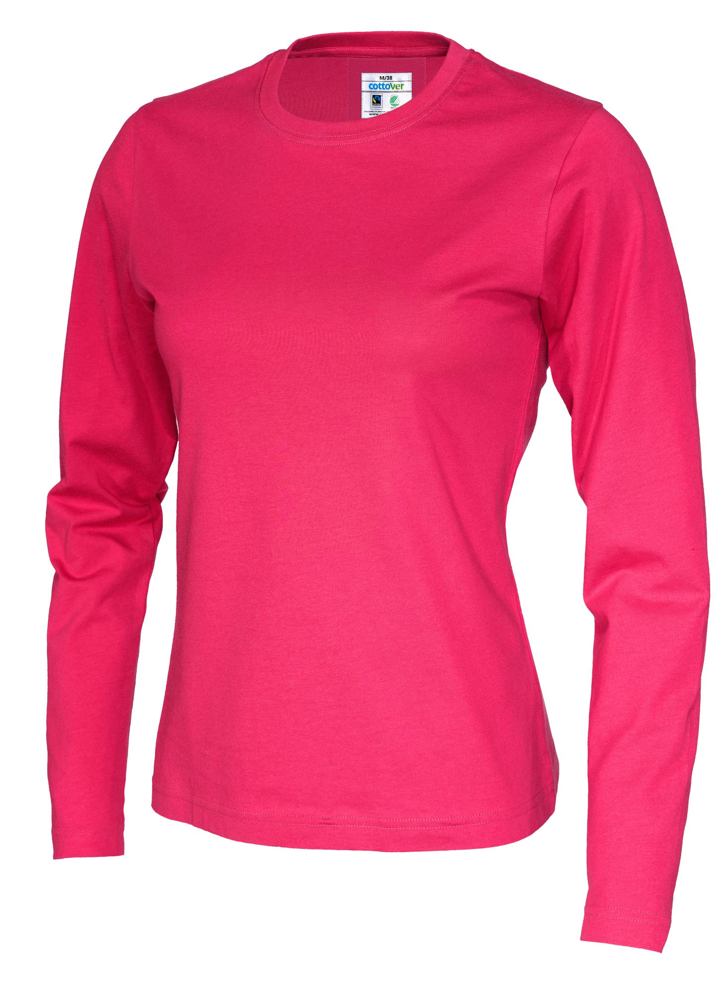 T-Shirt LS Lady Dark Cerise