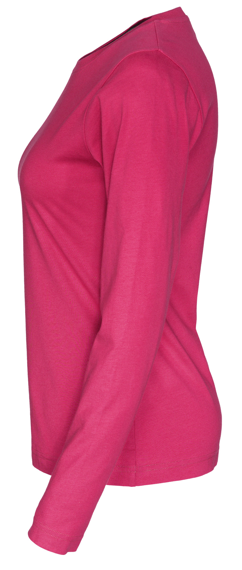 T-Shirt LS Lady Dark Cerise