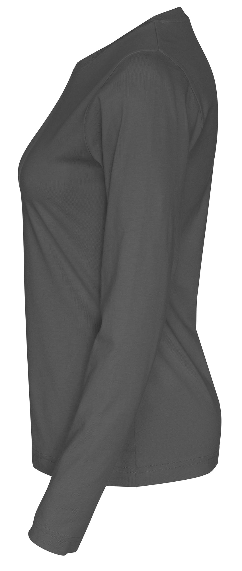 T-Shirt LS Lady Charcoal