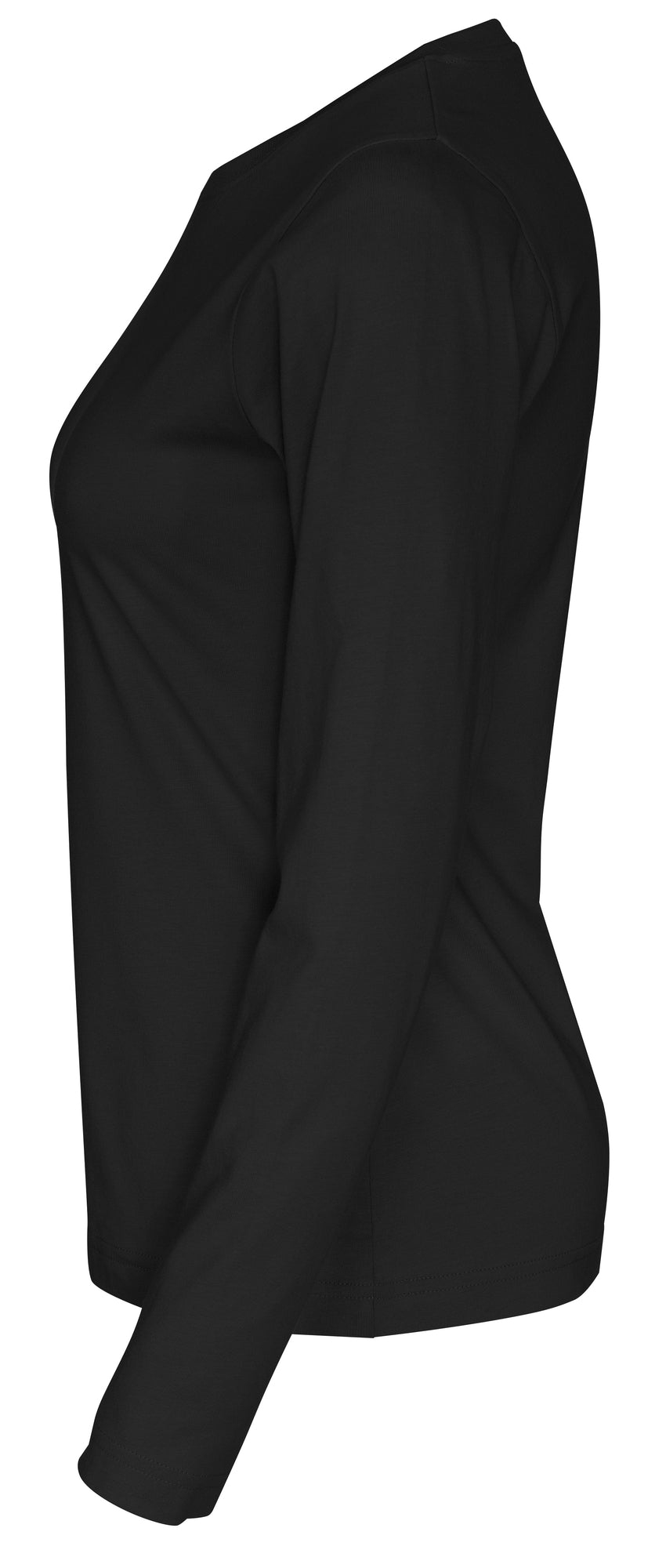 T-Shirt LS Lady Black