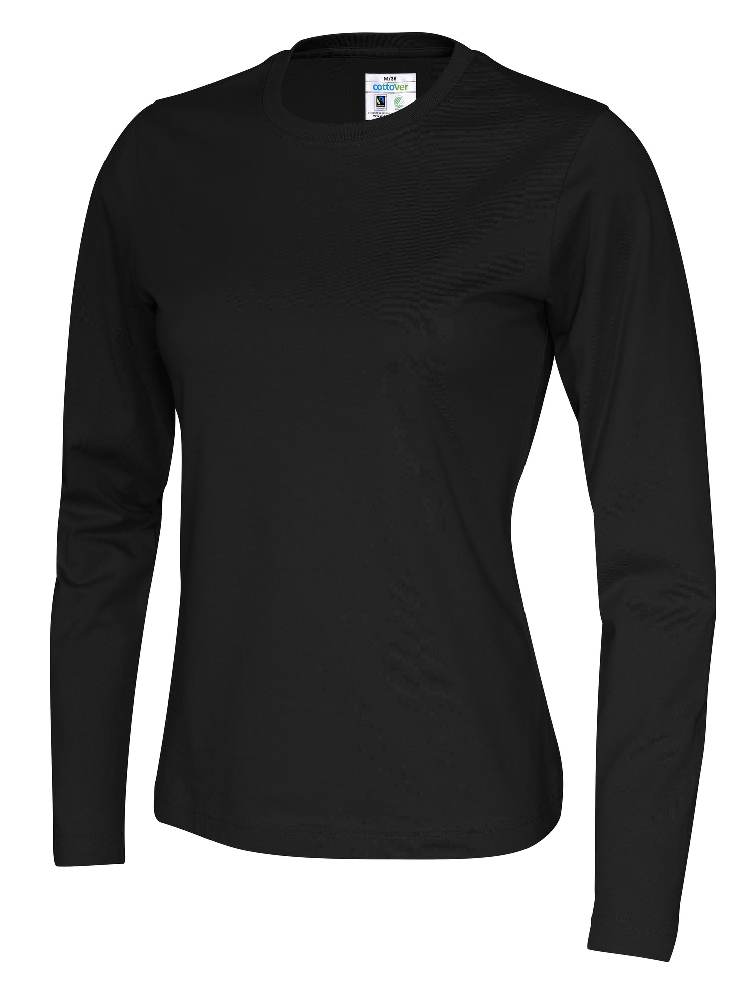 T-Shirt LS Lady Black