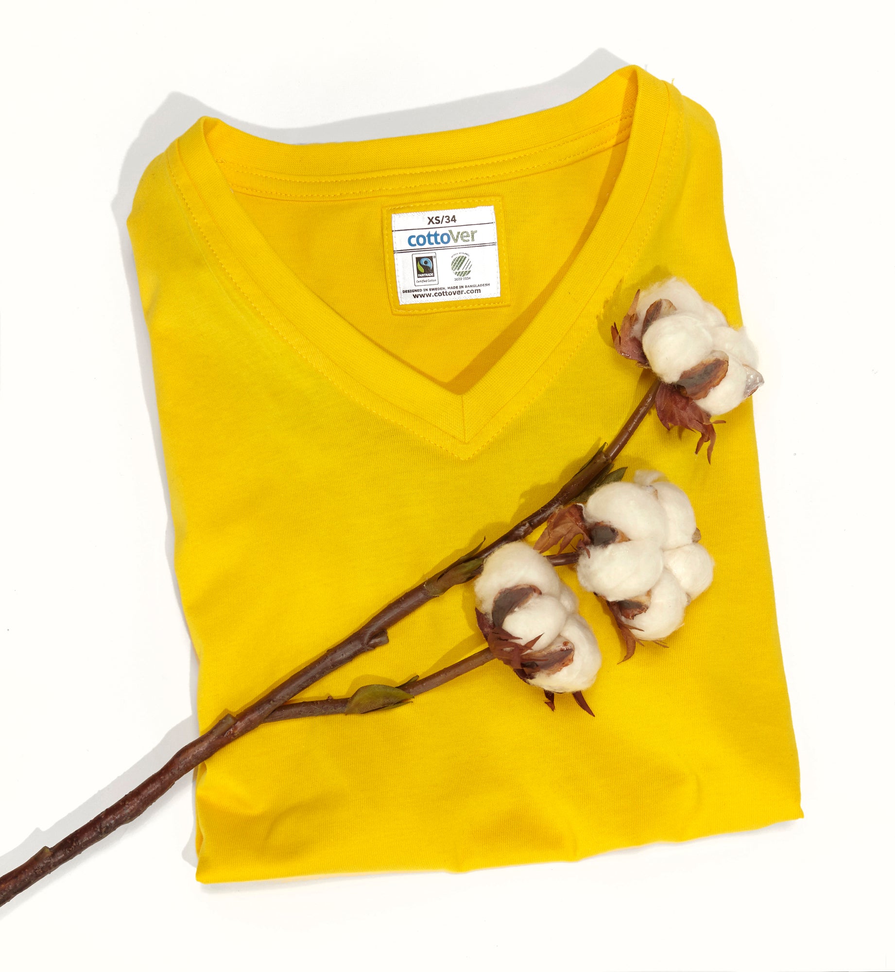 T-Shirt V-Neck Lady