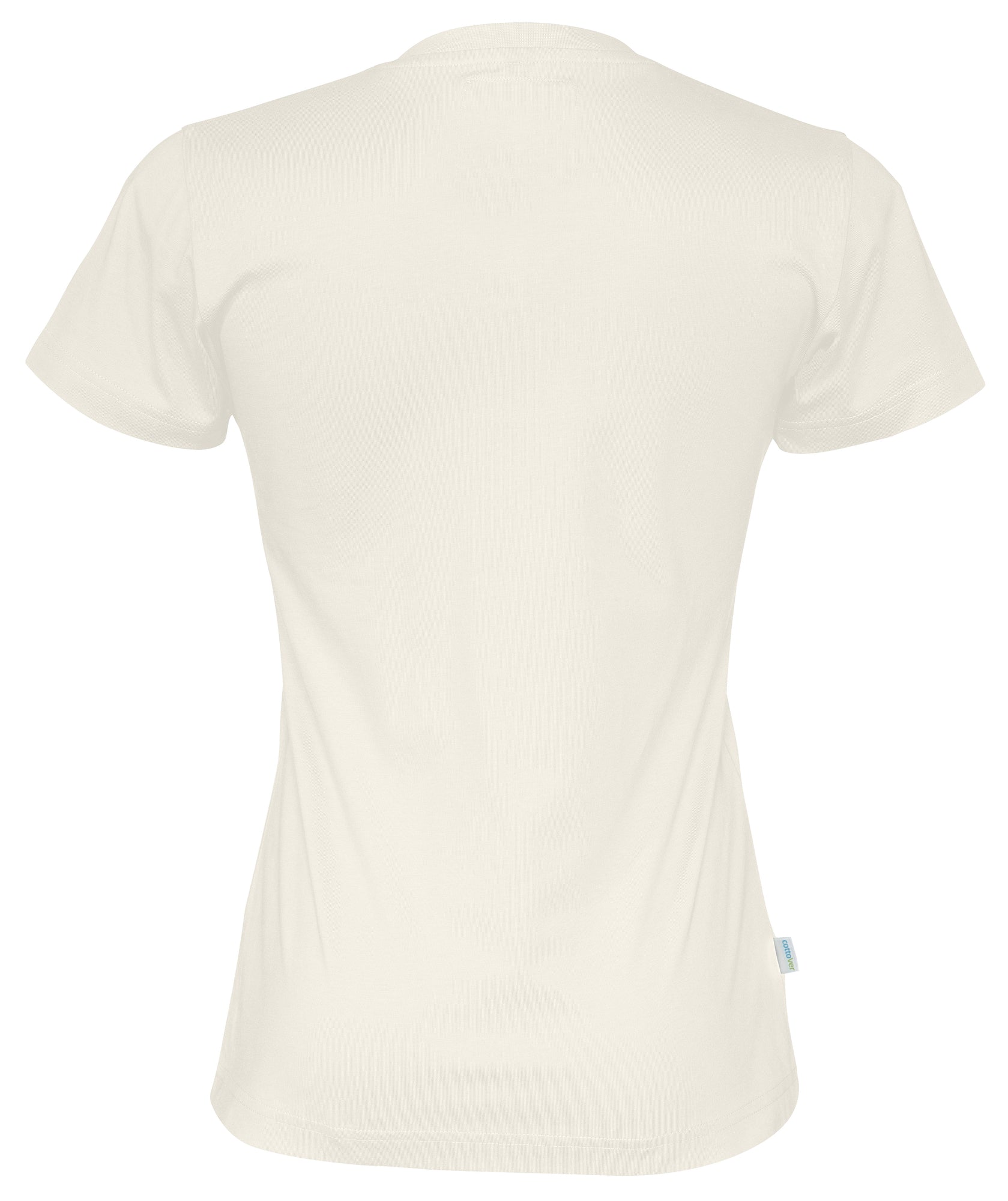 T-Shirt V-Neck Lady Off- White