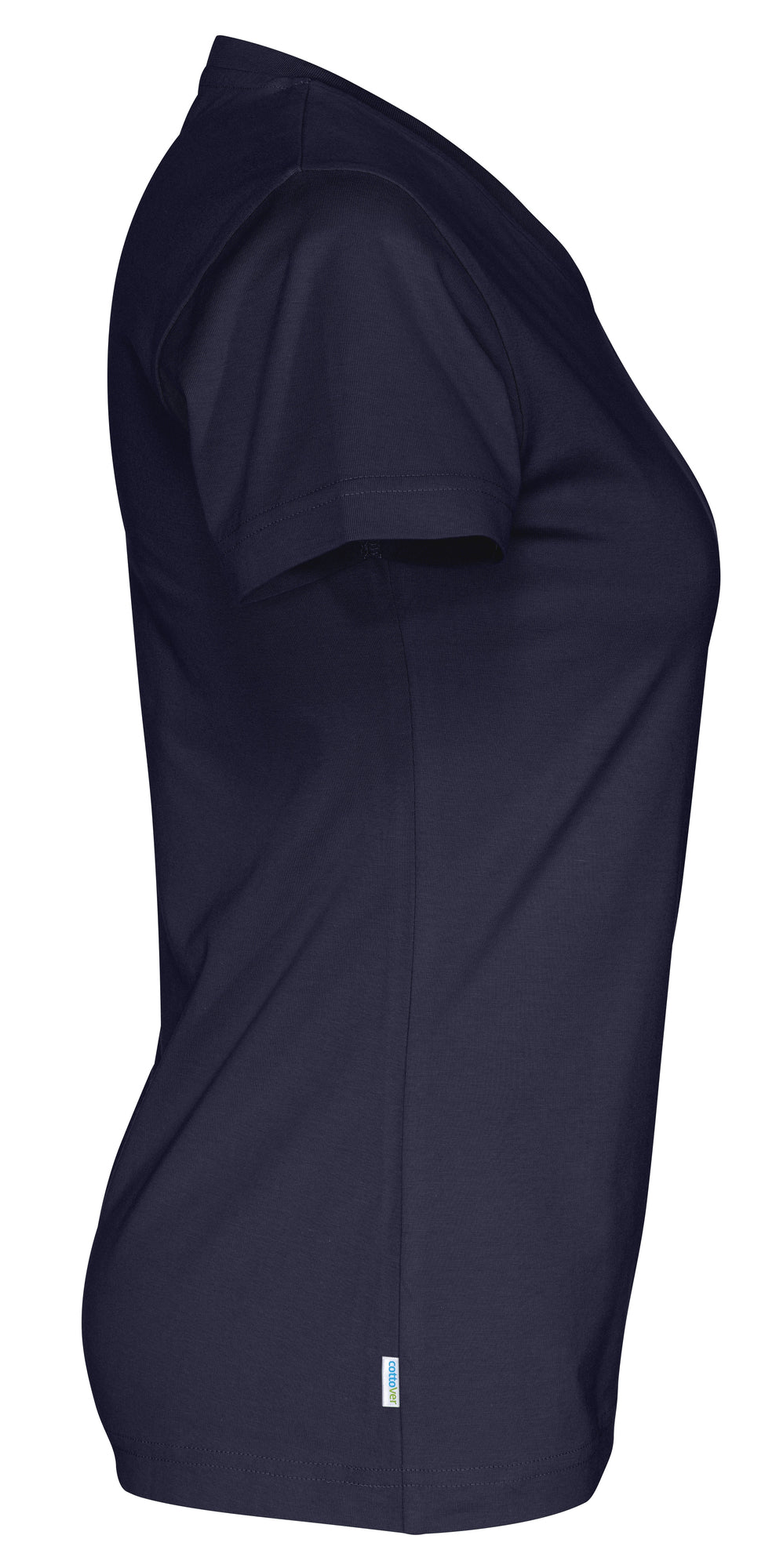 T-Shirt V-Neck Lady Navy