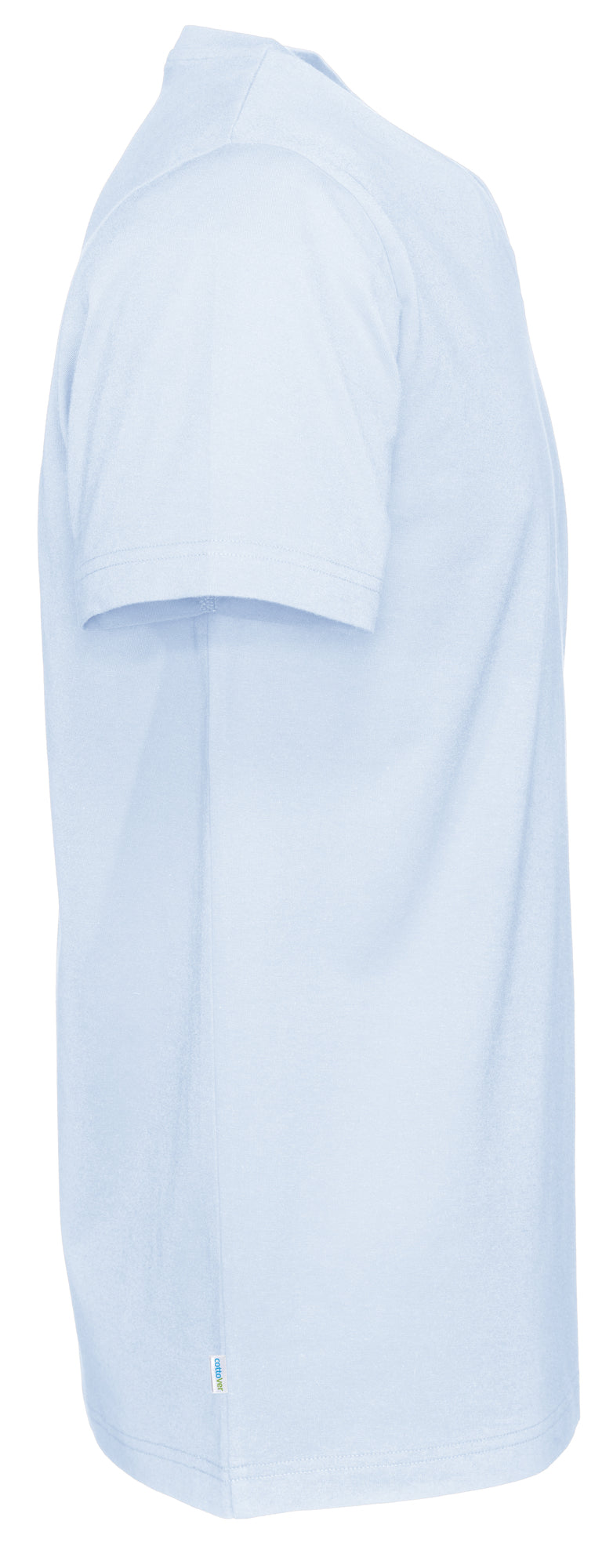 T-Shirt V-Neck Man Sky Blue