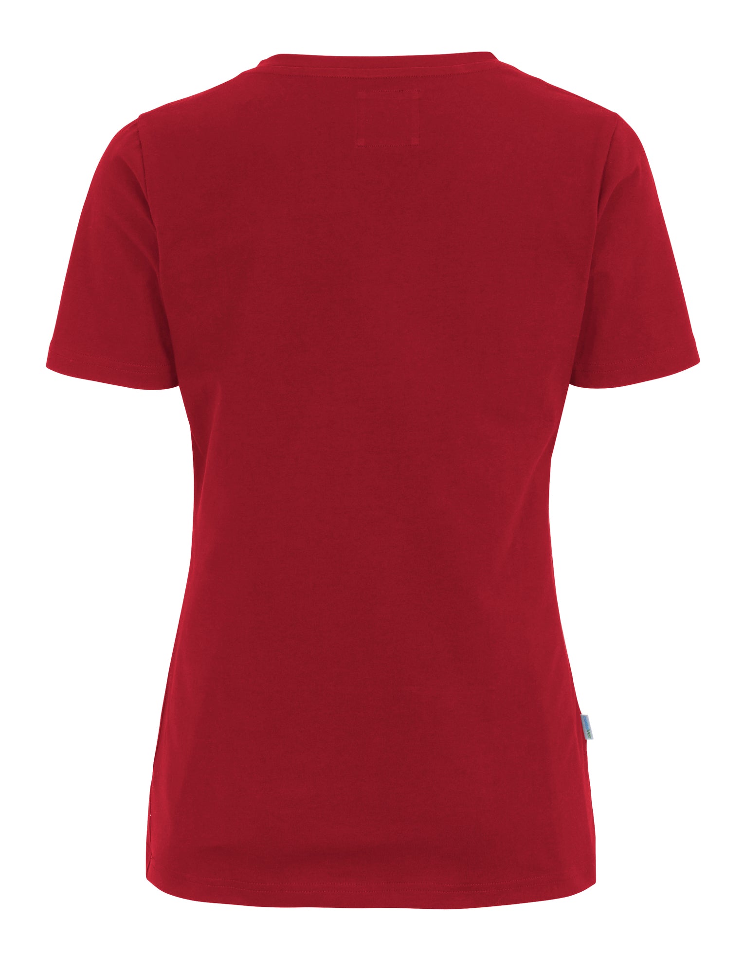 Stretch V-Neck Lady Red