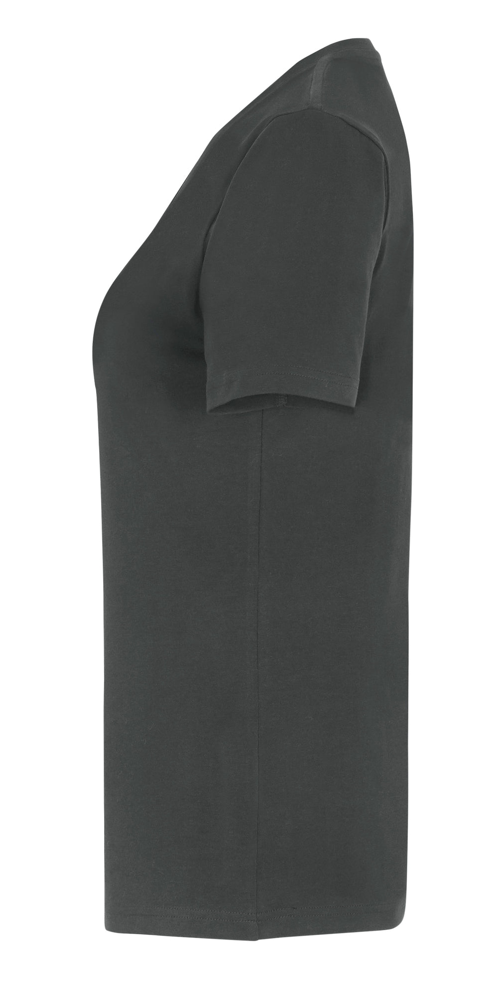 Stretch V-Neck Lady Charcoal