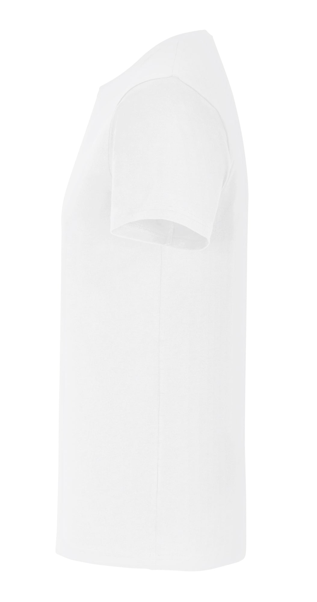 Stretch R-Neck Man White