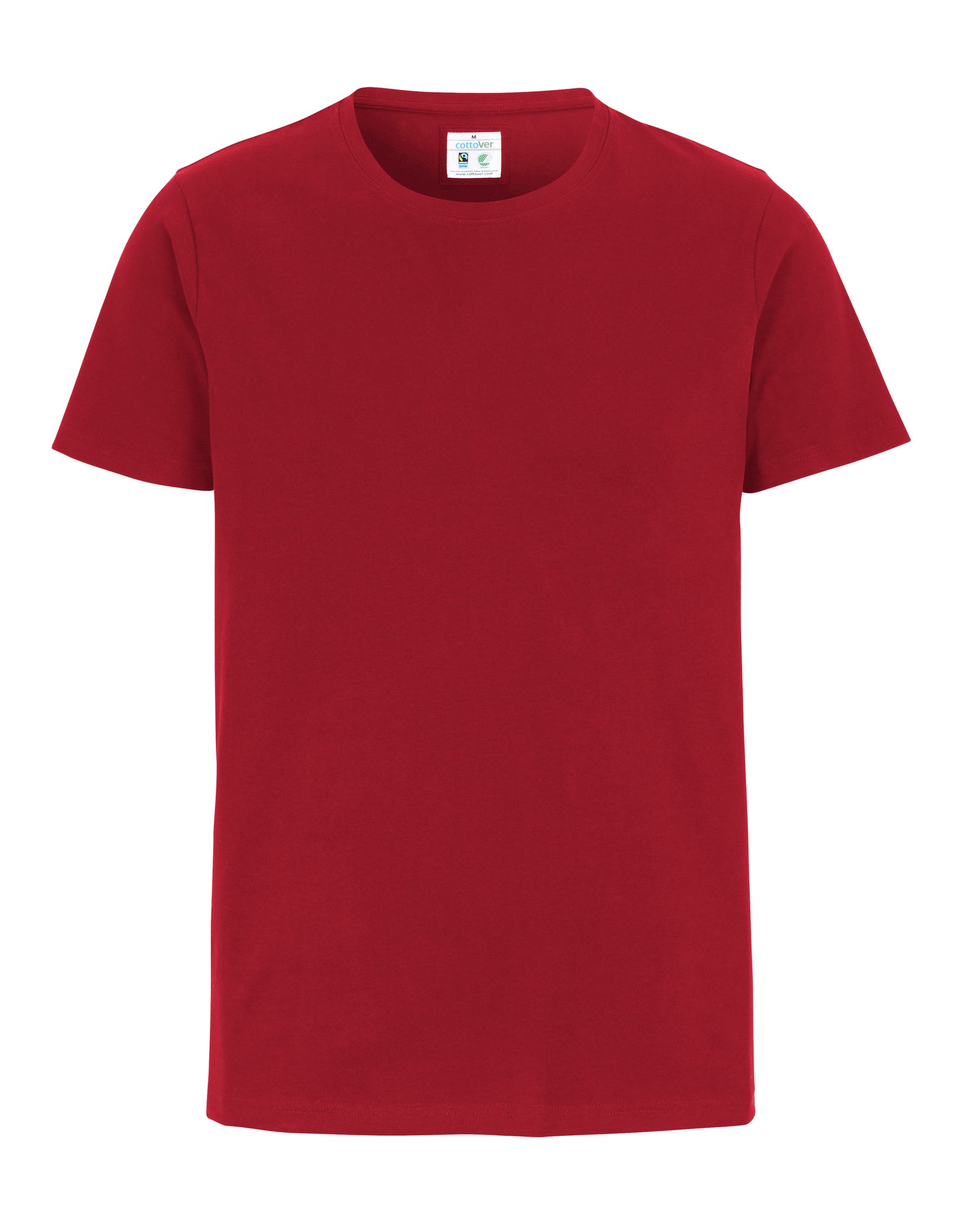 Stretch R-Neck Man Red
