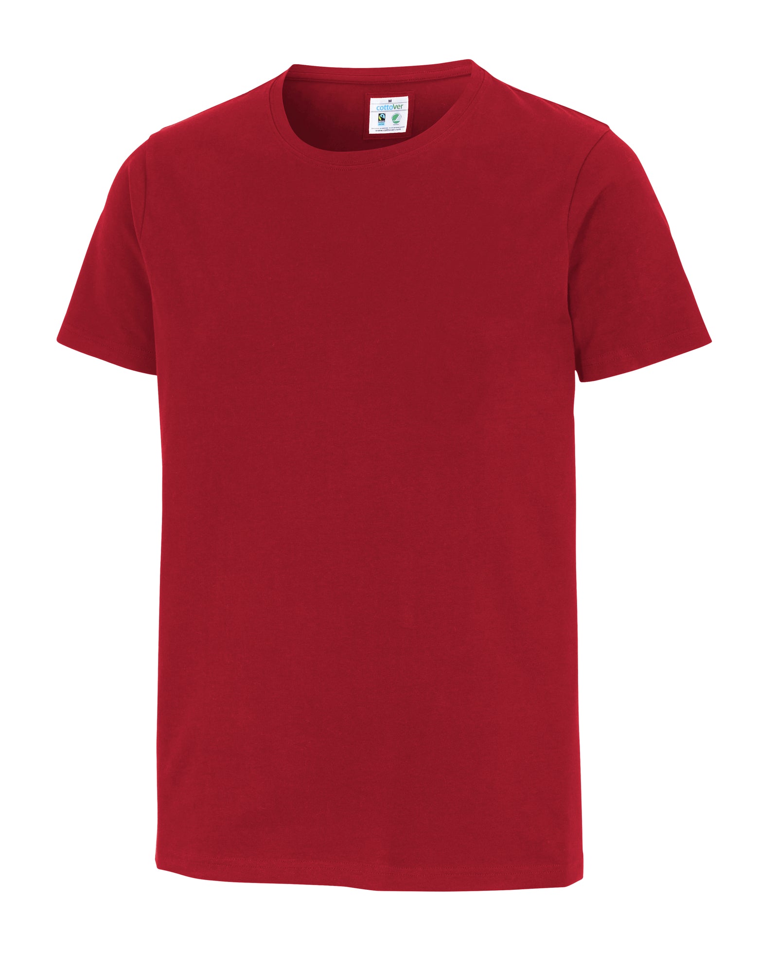Stretch R-Neck Man Red